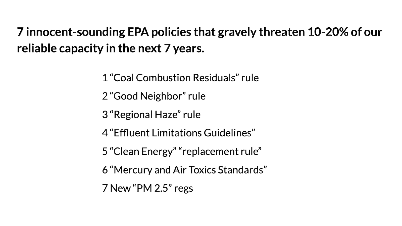 7 innocent-sounding EPA policies