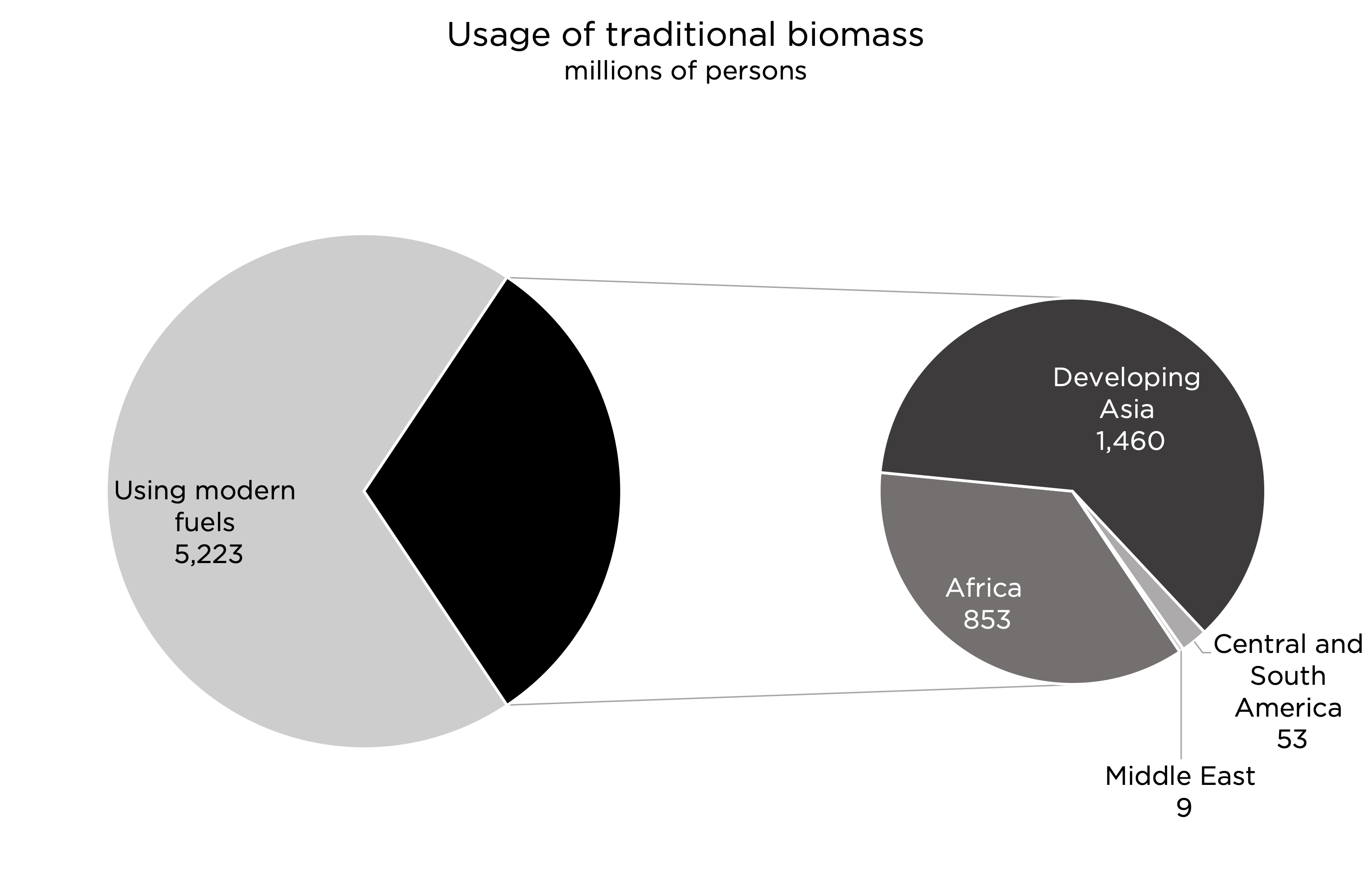 use of traditional biomass