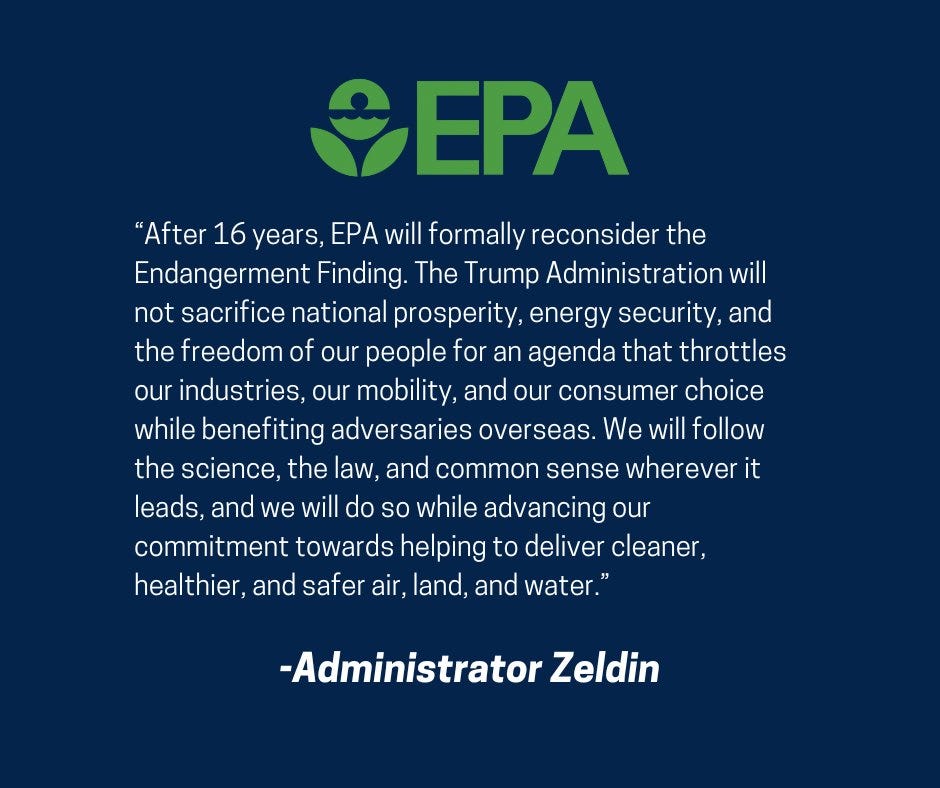 featured image thumbnail for post Why the EPA is right to challenge the ruinous "endangerment finding"