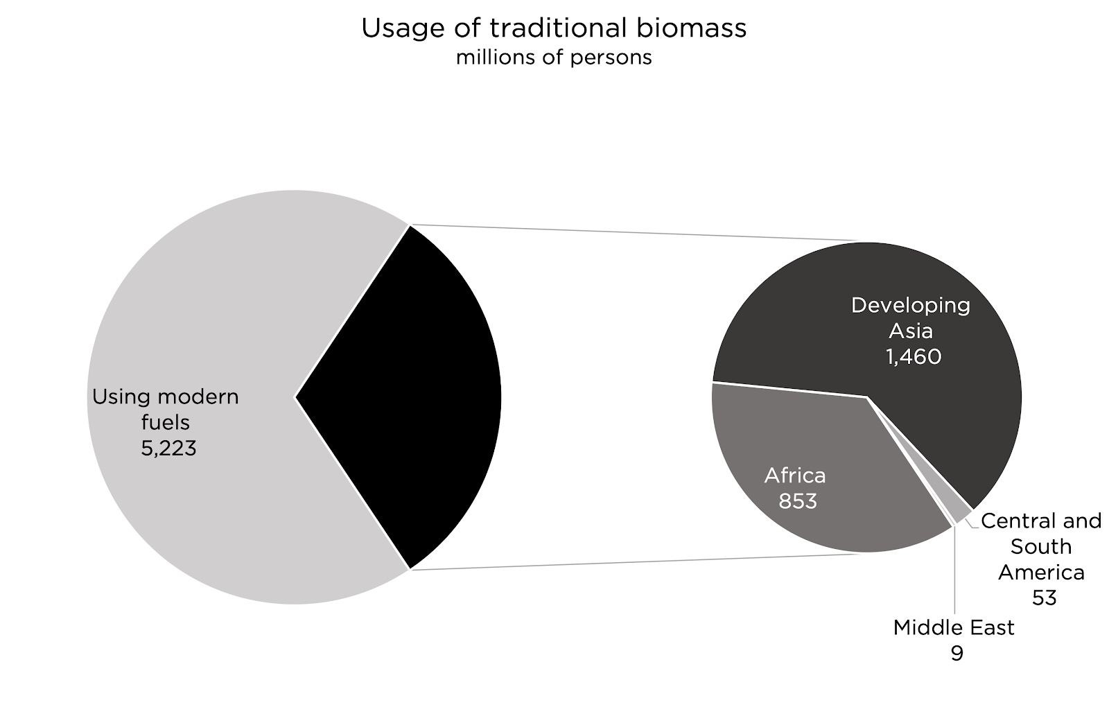 IMAGE 5 - Useage of traditional biomass