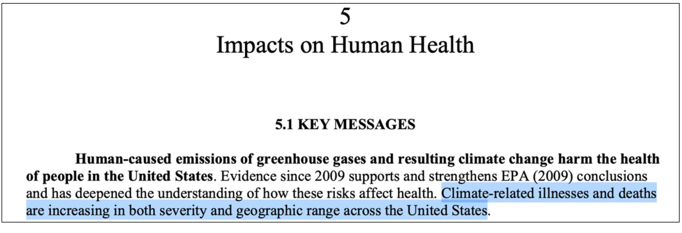 Climate-related illnesses and death are increasing