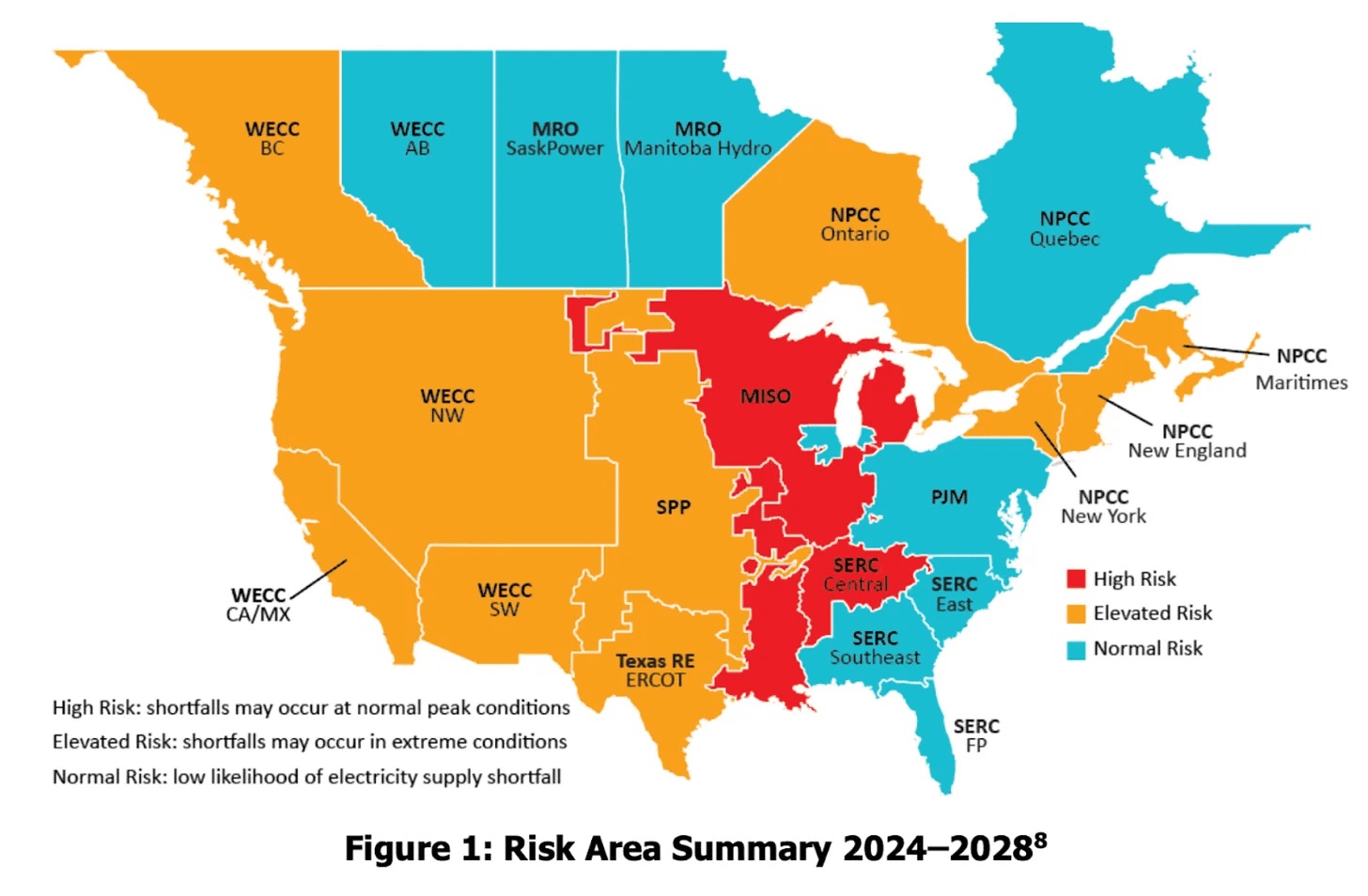Risk Area Summary 2024-2028