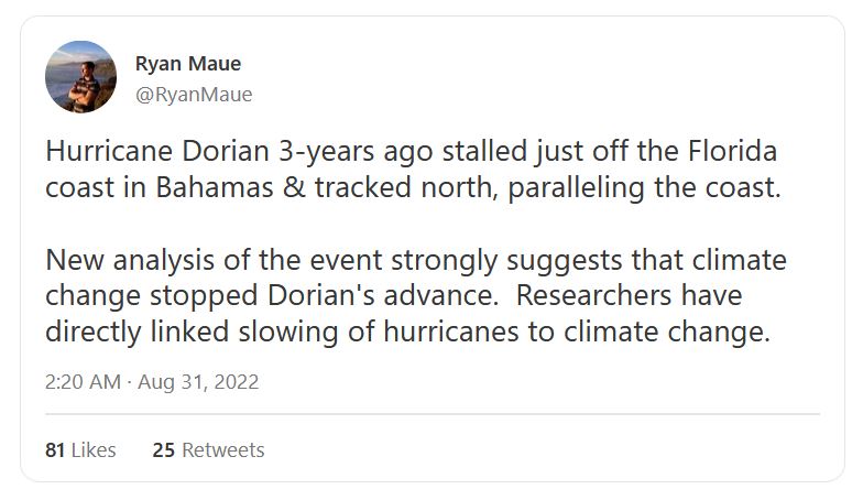 Ryan Maue Hurricanes